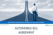 Automobile sell agreement | format | template | Legalraasta
