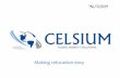 Relocating with Celsium