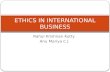 Ethics in international business (1)