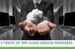 5 Traits of Top Cloud Service Providers