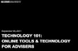 Technology 101: Online Tools and Technology for Advisors