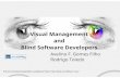 Visual Management and Blind Software Developer