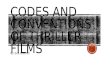 Codes and conventions of thriller films