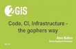 Code, ci, infrastructure - the gophers way