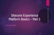 Sitecore experience platform   session 1