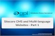 Sitecore CMS and Multi-language Websites - Part 1