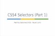 [@NaukriEngineering] CSS4 Selectors – Part 1