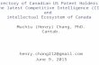 The archived Canadian US Patent Competitive Intelligence Database (2015/6/9)