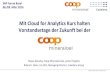 SAP Cloud for Analytics : Kunde Coop Mineralöl