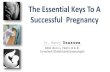 The essential keys to a successful pregnancy