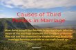 Causes of Third Parties in Our Marriages