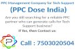 Best PPC Services Provider for Tech Support :- PPC Dose