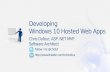 Developing Windows 10 Hosted Web Apps