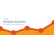 Using Website Analytics to improve performance
