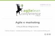 Agile Lean Conference 2016 -   Scatena _ Agile e marketing