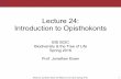 BIS2C: Lecture 24: Opisthokonts