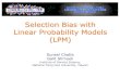 Selection Bias with Linear Probability Models