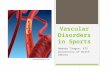 Vascular Disorder In Sports