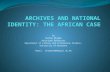Archives and national identity