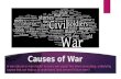 Causes of war