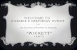 April's Character: Wickett Details