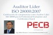 AUDITOR LIDER ISO 28000 CERTIFICADO
