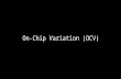 On-Chip Variation