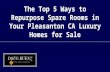 The Top 5 Ways to Repurpose Spare Rooms in Your Pleasanton CA Luxury Homes for Sale