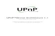 UPnP Device Architecture 1.1