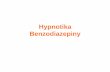 Hypnotika Benzodiazepiny