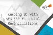 AFS ERP Financial Reconciliations