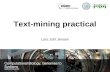 Text-mining practical