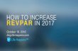 How to Increase RevPAR in 2017