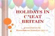 Holidays in Great Britain