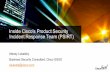 «Product Security Incident Response Team (PSIRT) - Изнутри Cisco PSIRT», Алексей Лукацкий, бизнес-консультант по безопасности,