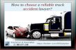 Frekhtman & Associates - How to choose a reliable truck accident lawyer?