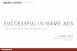 Successful In-Game Ads: The Secret Sauce for Monetization