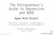 The Entrepreneur's Guide to Depression and ADHD