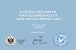 A NEURAL MECHANISM FOR THE EMERGENCE OF NON-CRITICAL POWER LAWS - Serena Di Santo