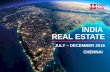 Chennai Real Estate Report H2 2016 Presentation