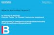 Dr Charles Donovan discusses Climate Finance at COP 22