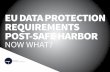 EU Data Protection Requirements Post-Safe Harbor