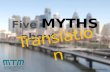 Five myths about translation