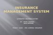 Insurance management system ppt