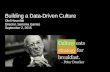 Building a data-driven culture