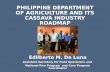 The Philippine Department of Agriculture and its Cassava Industry Roadmap