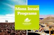 Masa Israel Programs Overview