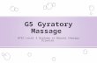 Gyratory massage 2015