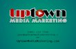 Uptown Media Marketing - Marketing Budget PowerPoint