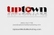 Uptown Media Marketing Overview PowerPoint